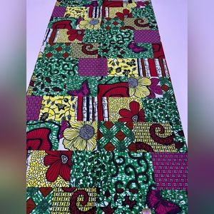 Mixed tribal African ankara fabric sold per yard or as you wan…